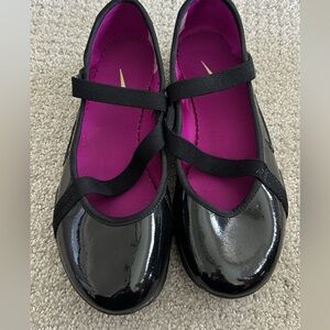 Nike black patent Mary Jane flats